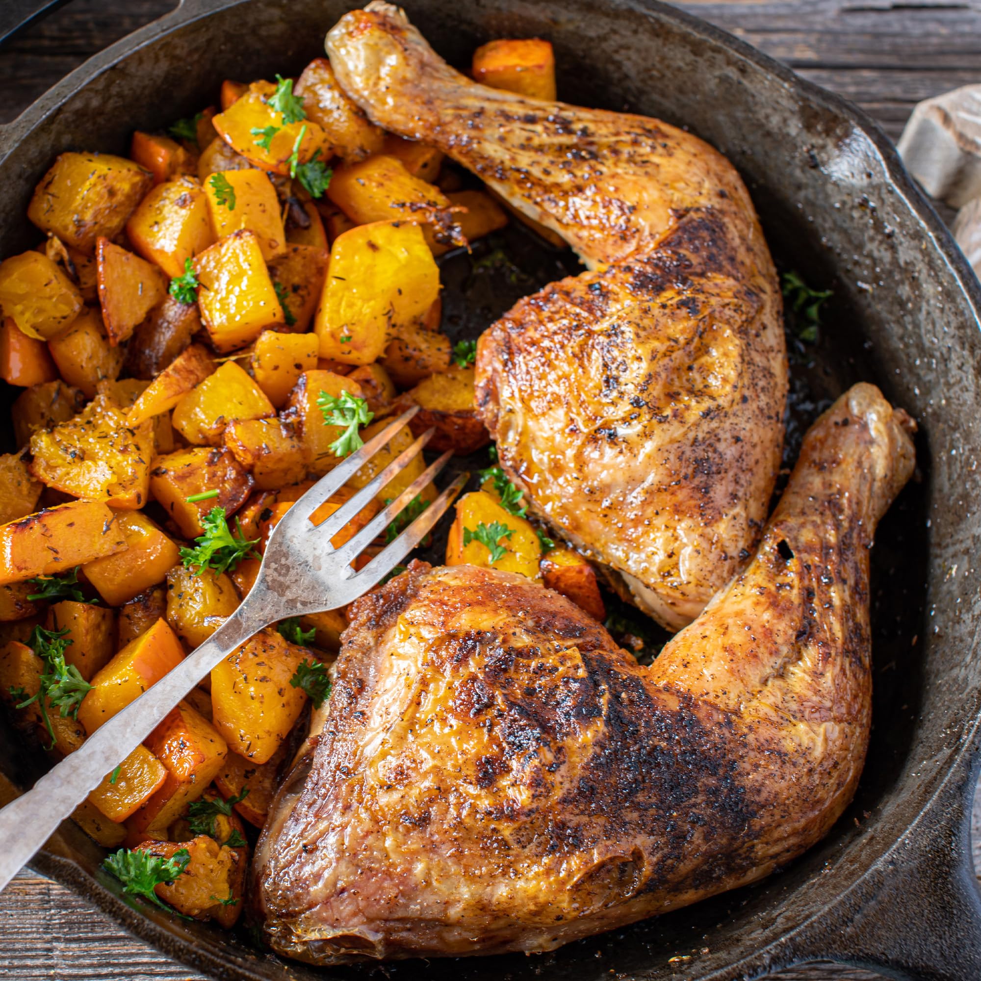 Royal Bernard - Assortiment Plaisir - Colis de 4 Savoureux Produits de Volaille - 6 merguez de volaille + 1 barquette de sauté de poulet + 6* filets de poulet + 4* cuisses de poulet fermier