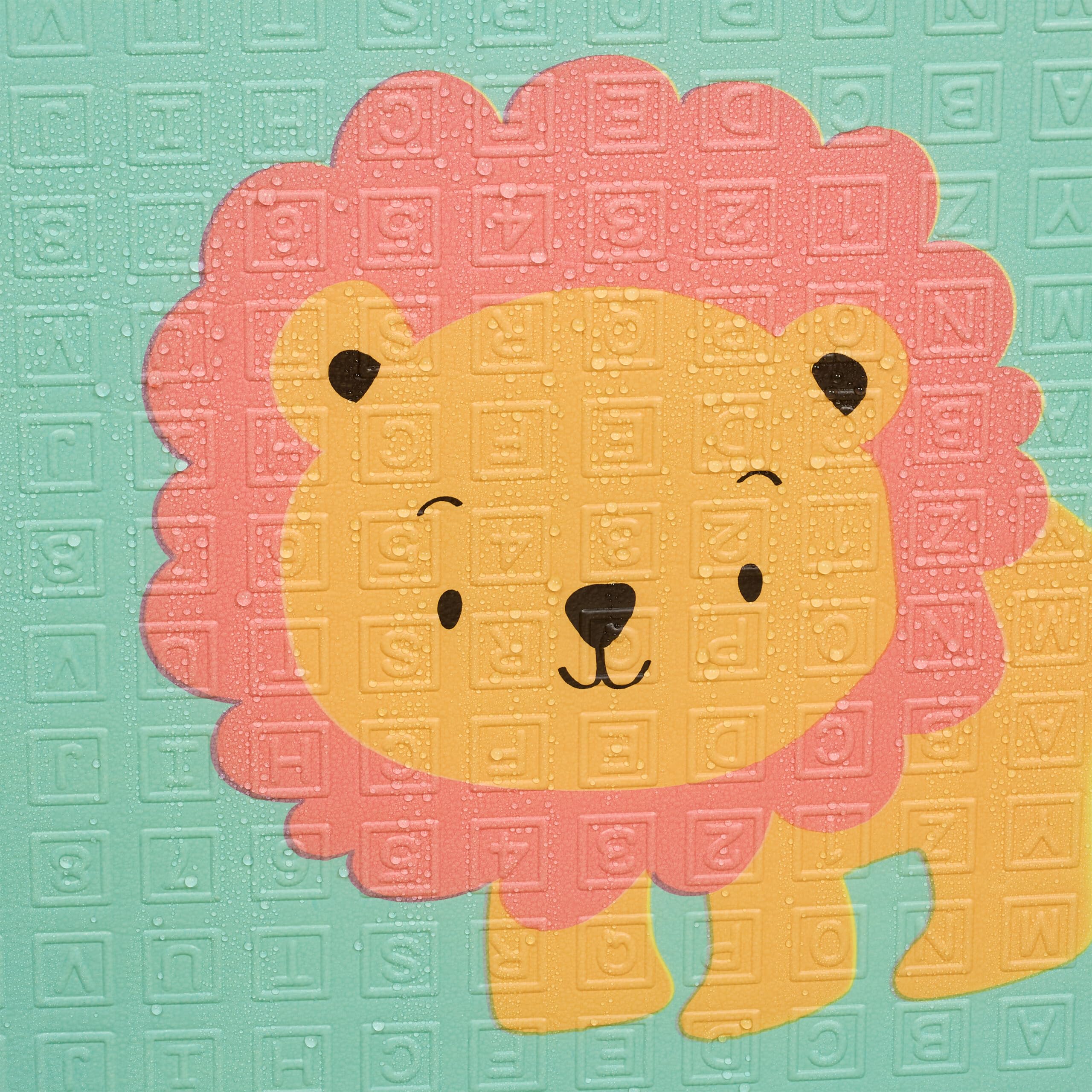 Relaxdays Tappeto Gioco per Bambini e Neonati, Tappetino per Gattonare, LxP: 200x180 cm, in Gomma XPE Atossica, Colorato