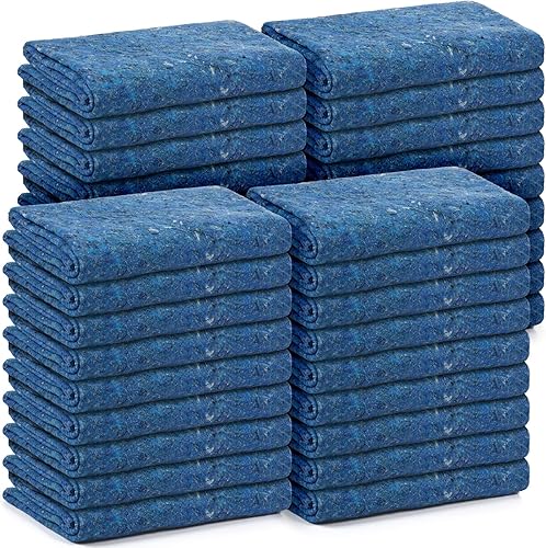 Mantas móviles grandes a granel de 80 x 72 pulgadas, mantas de almacenamiento para mudanzas, mantas acolchadas para muebles para proteger los