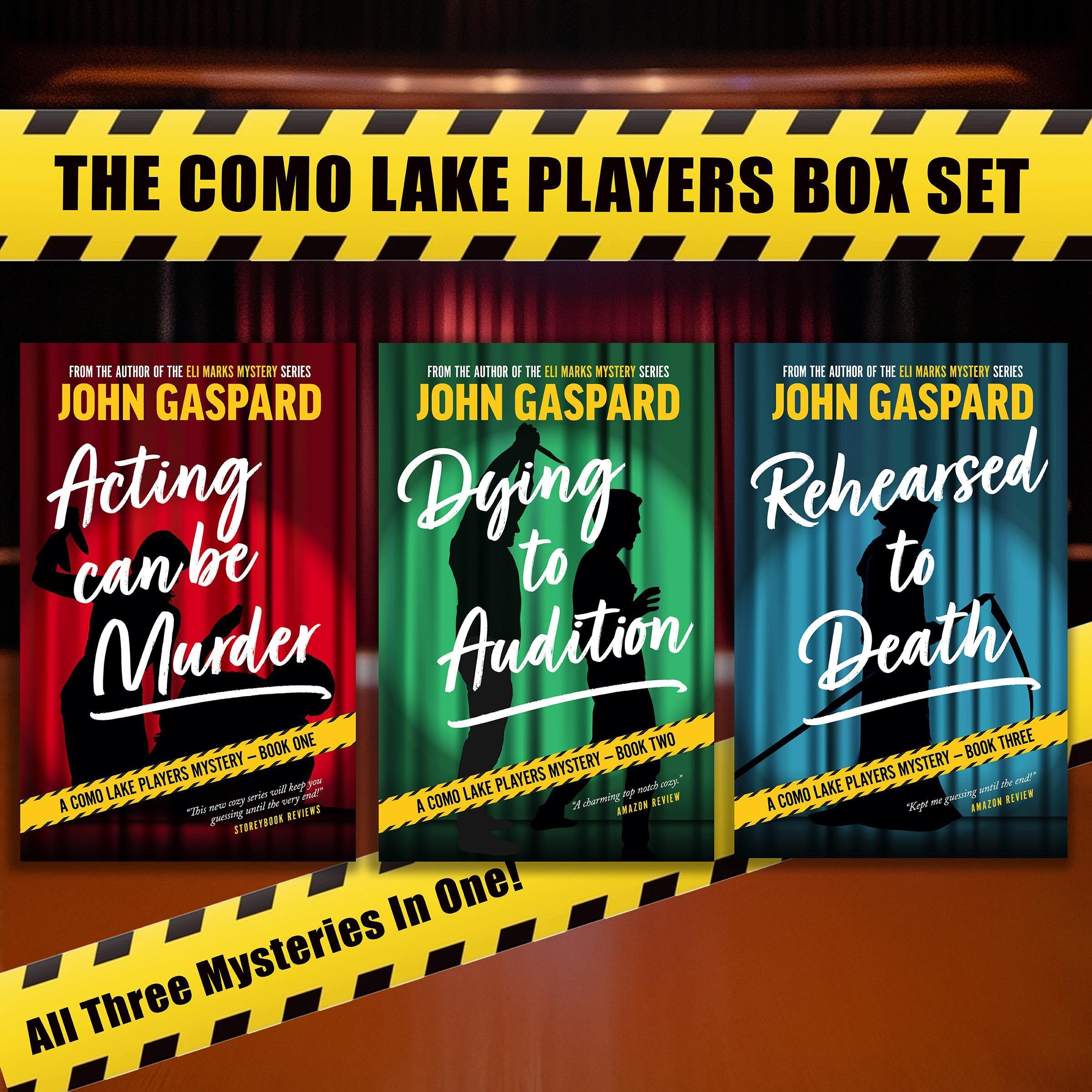 The Como Lake Players Box Set: All Three Mysteries in One!