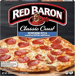 Red Baron, Classic Pepperoni Pizza, 20.60 oz (Frozen)