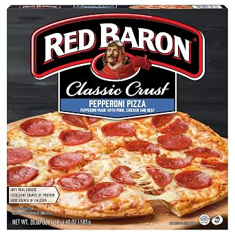 Red Baron, Classic Pepperoni Pizza, 20.60 oz (Frozen)