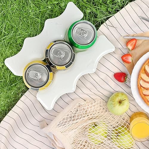 Miniatura 4 de Bolsas de hielo para enfriadores, almacenamiento de botellas de leche materna, lonchera, bolsas aisladas, paquetes de congelador contorneados,