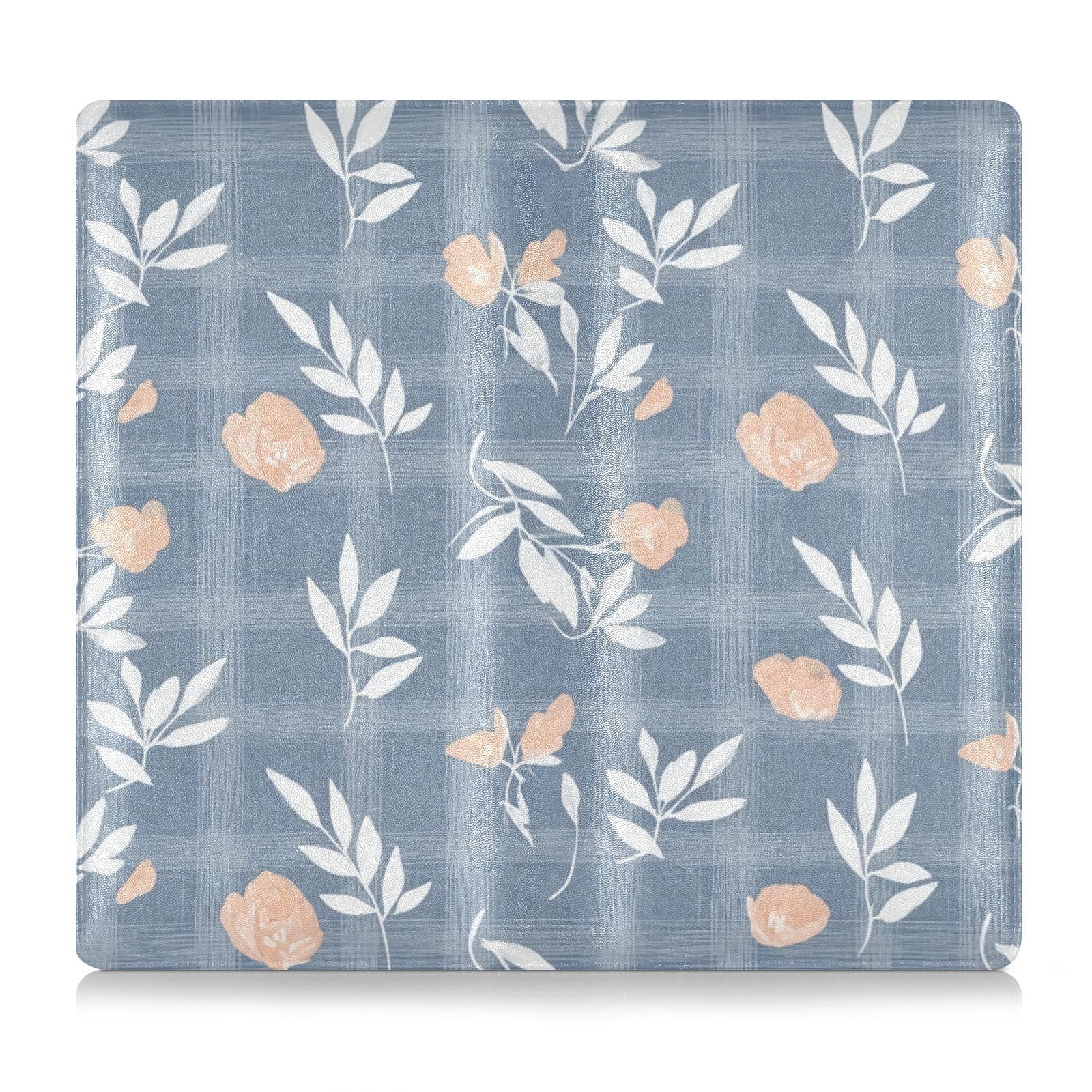 BURSTDDY Flowers Leather Car Registration and Insurance Holder,Registration and Insurance Card Holder Glove Box Car Organizer Car Document Holder for Cards, Driver License
