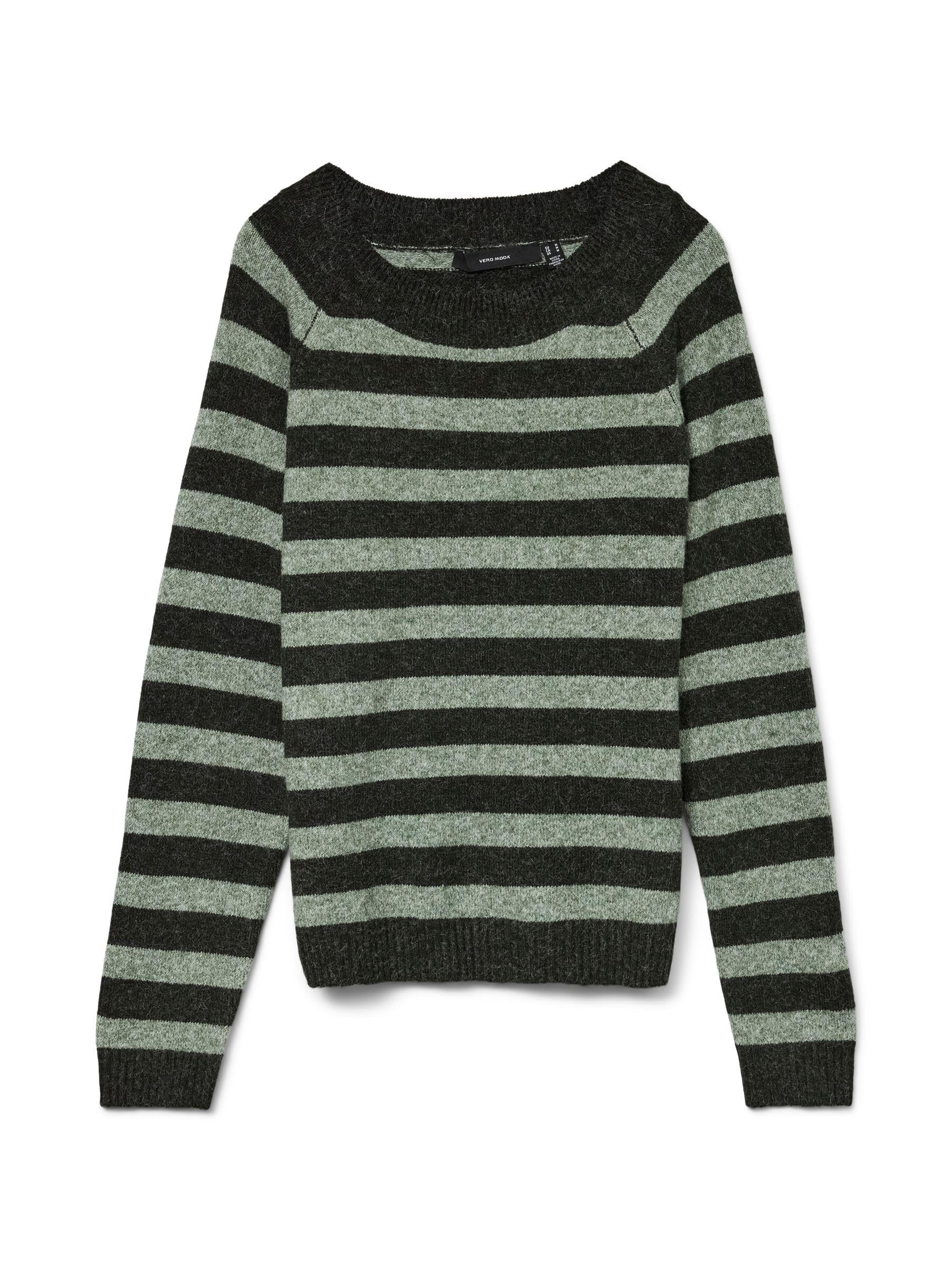 VERO MODA Vmdoffy LS O-Neck Blouse Ga Noos, Peat, M