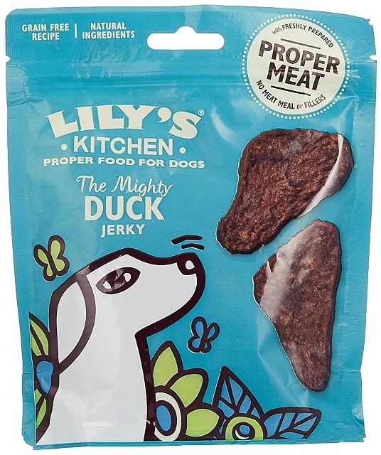Lily's Kitchen Snack The Mighty Duck Mini Jerky 70g