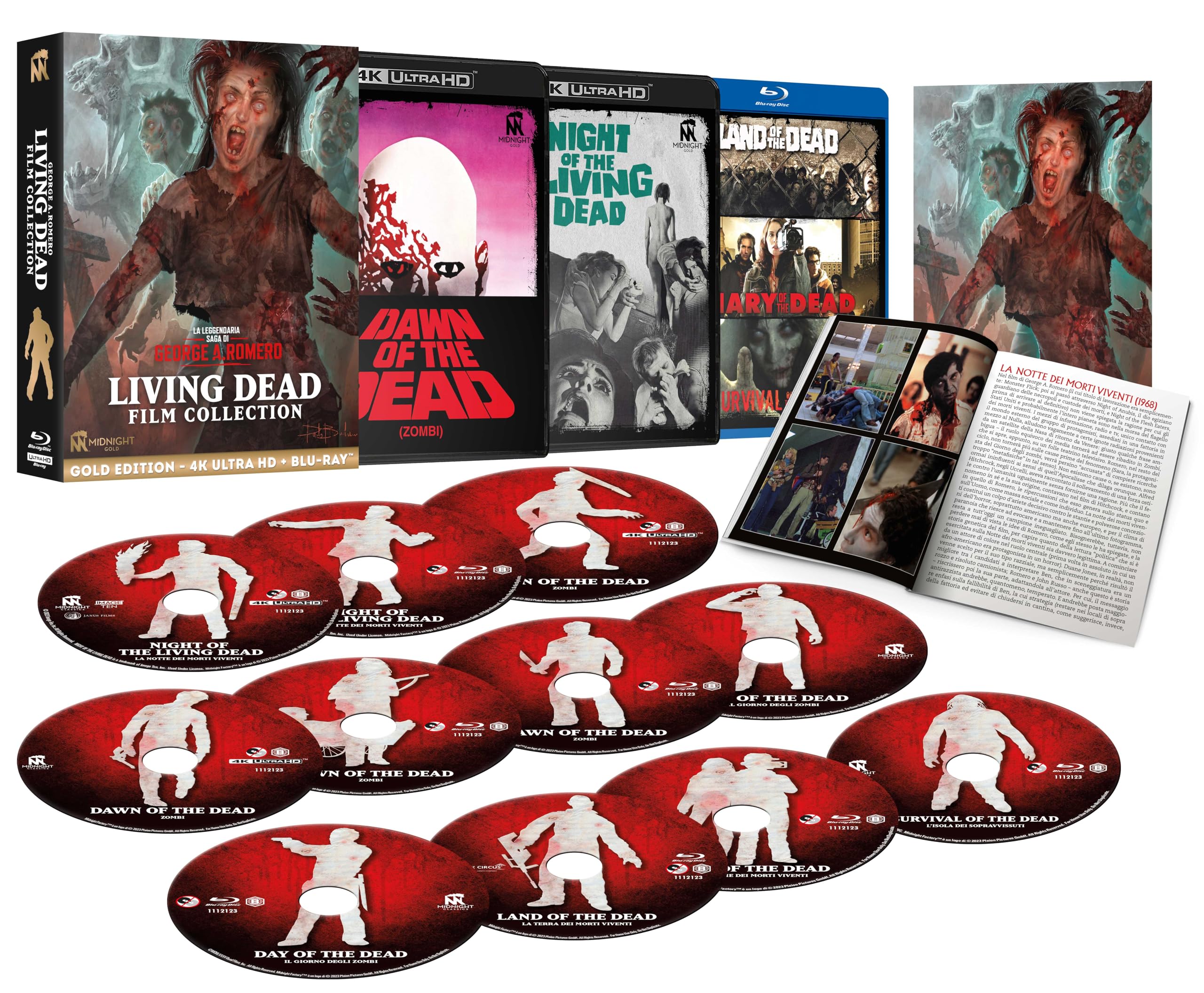 Living Dead Film Collection (3 4K UHD + 8 Blu-ray)