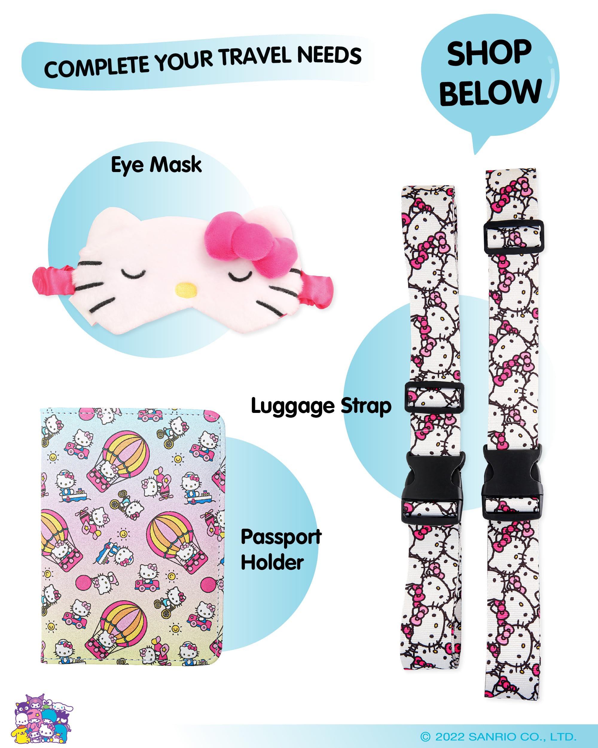 Hello Kitty Etiqueta De Equipaje Para Maletas, Paquete