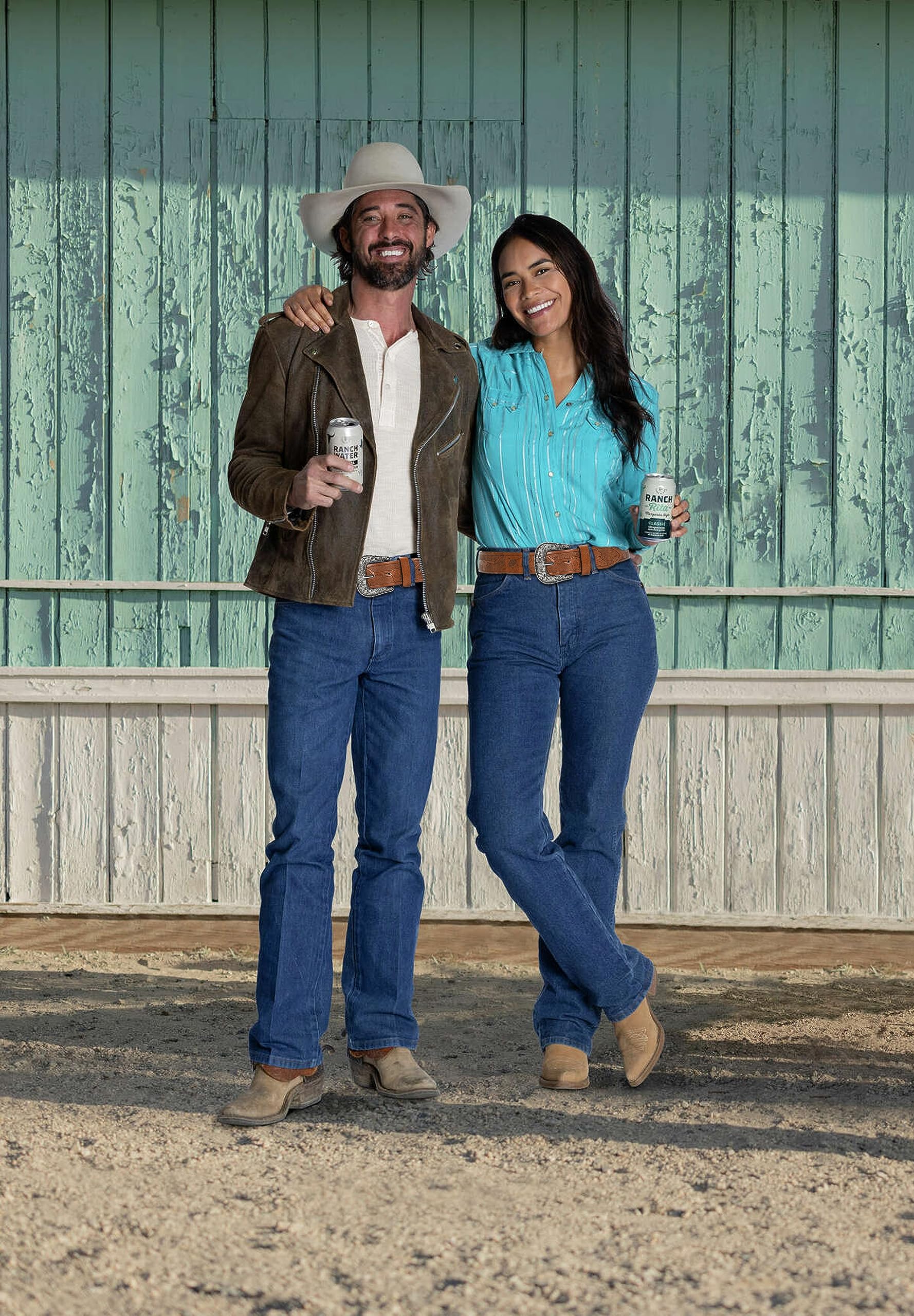 INOGIH Adjustable-Vintage-Western-Cowboy-Belt Women Men - Cowboy-Style Engraved-Buckle Belt for Jeans Pants Dresses