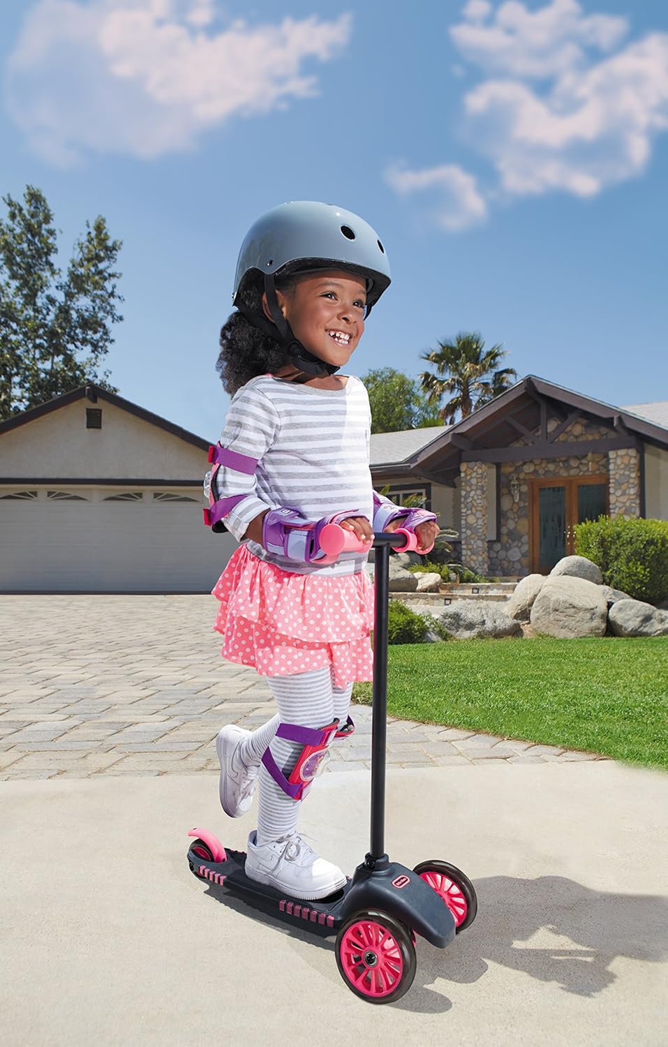 Little Tikes Lean to Turn Scooter, Pink