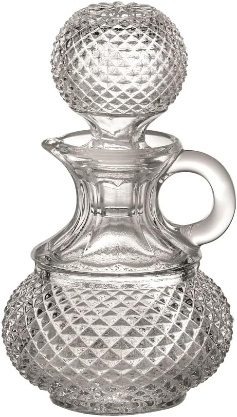 Vista Alegre Bicos Clear Glass Oil/Vinegar Cruet
