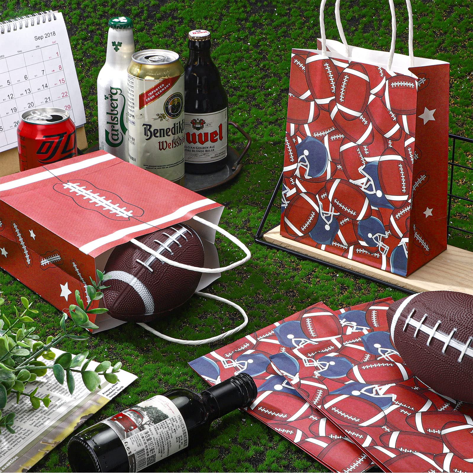 5 Bolsas De Fiesta De Fútbol Con Silbatos Y Etiquetas Para Tarjetas, Para Fiesta De Cumpleaños De Niño, Bolsas De Regalo De árbitro De Fútbol, Decoraciones Para Fiesta De Futbolistas - México