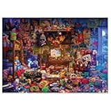 Millennial Dream Room 1000-Piece Jigsaw Puzzle by Rachid Lotf | Fun Brain Teaser, Toys & Games | 28 x 20 Inches