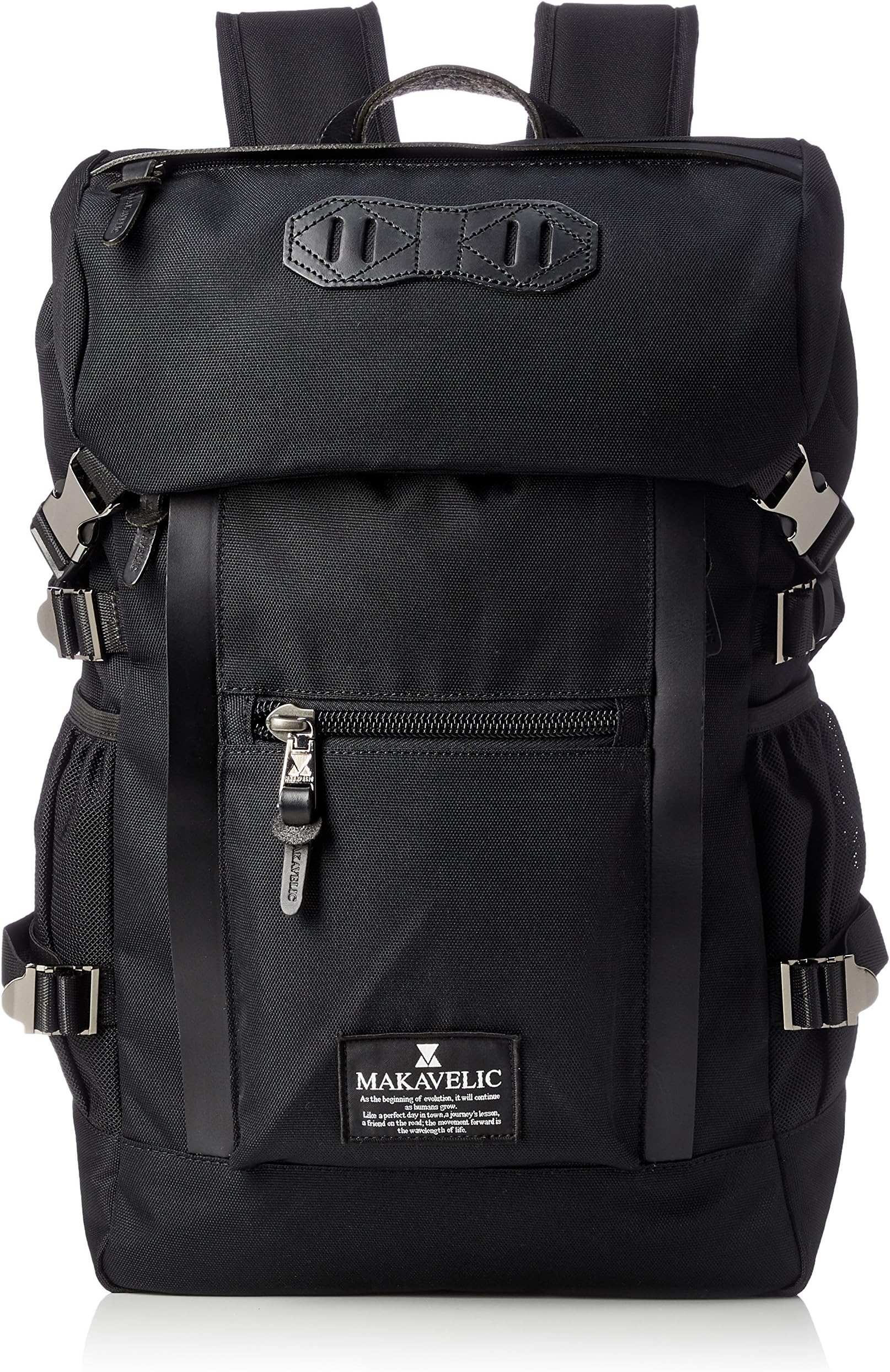 MAKAVELIC(マキャベリック) Men Backpack for 13" Laptop, Black, One Size