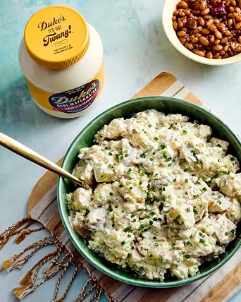 Dukes Real Mayonnaise Jar Original Smooth & Creamy Taste, 30 Ounce (Pack of 1)