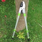 Bypass Lopper with Extendable, Anvil Lopper Heavy Duty, Tree Trimmer Telescopic 26-41 Inch, Garden Pruner 5 Sections Handle Adjustment, Branch Cutter with 2 Inch Cut Capacity