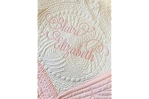 Personalized Baby Boy Quilt Keepsake Heirloom Quilt Soft Plush Blanket