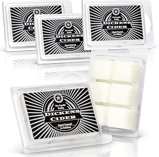5 Packs- Dickens Cider- Apple Bourbon Cider Scented Wax Melts- 10 Ounces Total- 60 Cubes