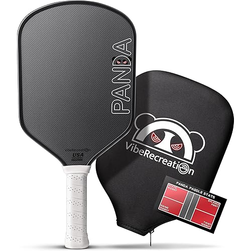 Pickleball Paddle - 100% Kevlar Surface - Thermoformed and Sealed with Carbon Fiber - Best 16mm Pro Pickleball Racket