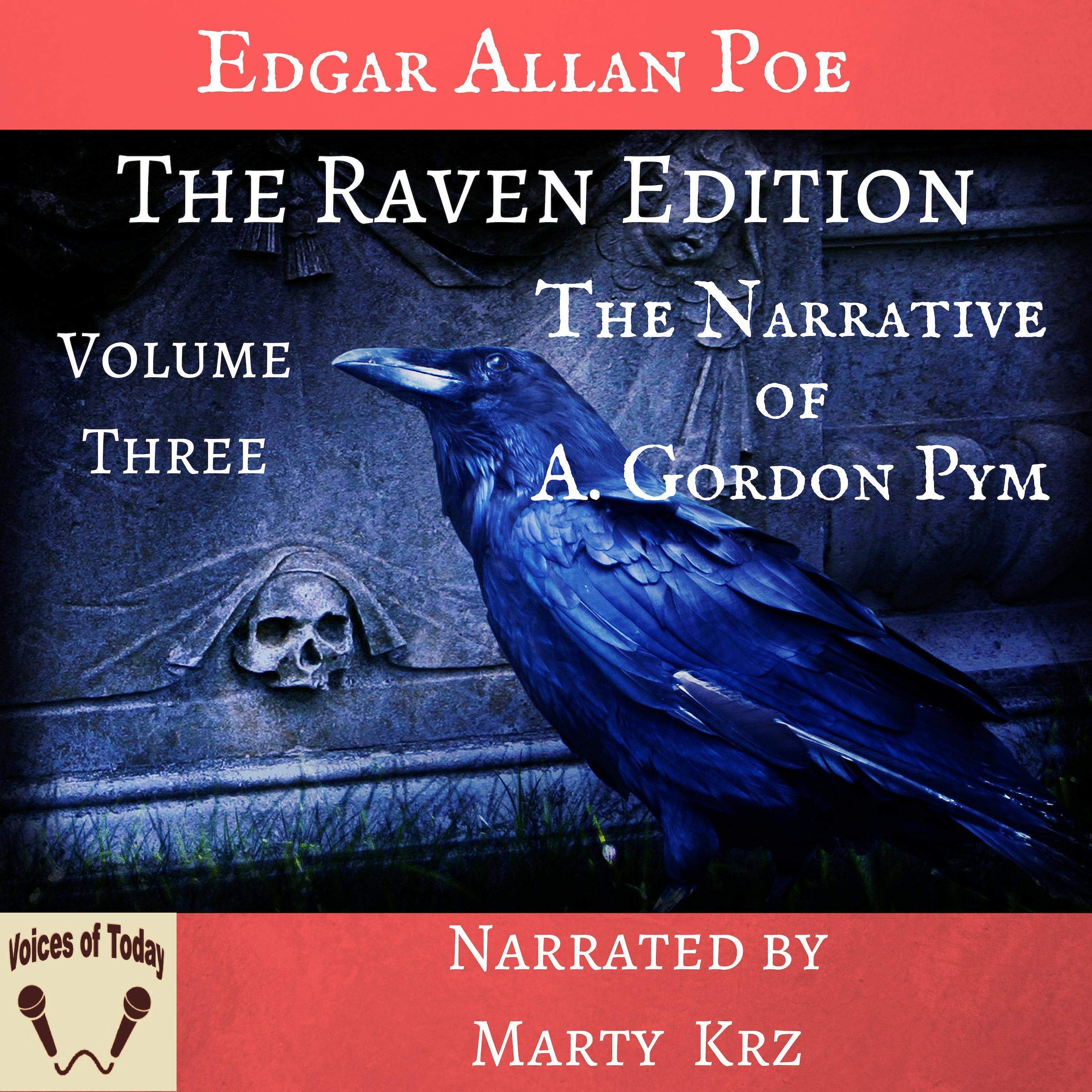 Cover art for The Raven Edition - Volume Three - The Narrative of A. Gordon Pym