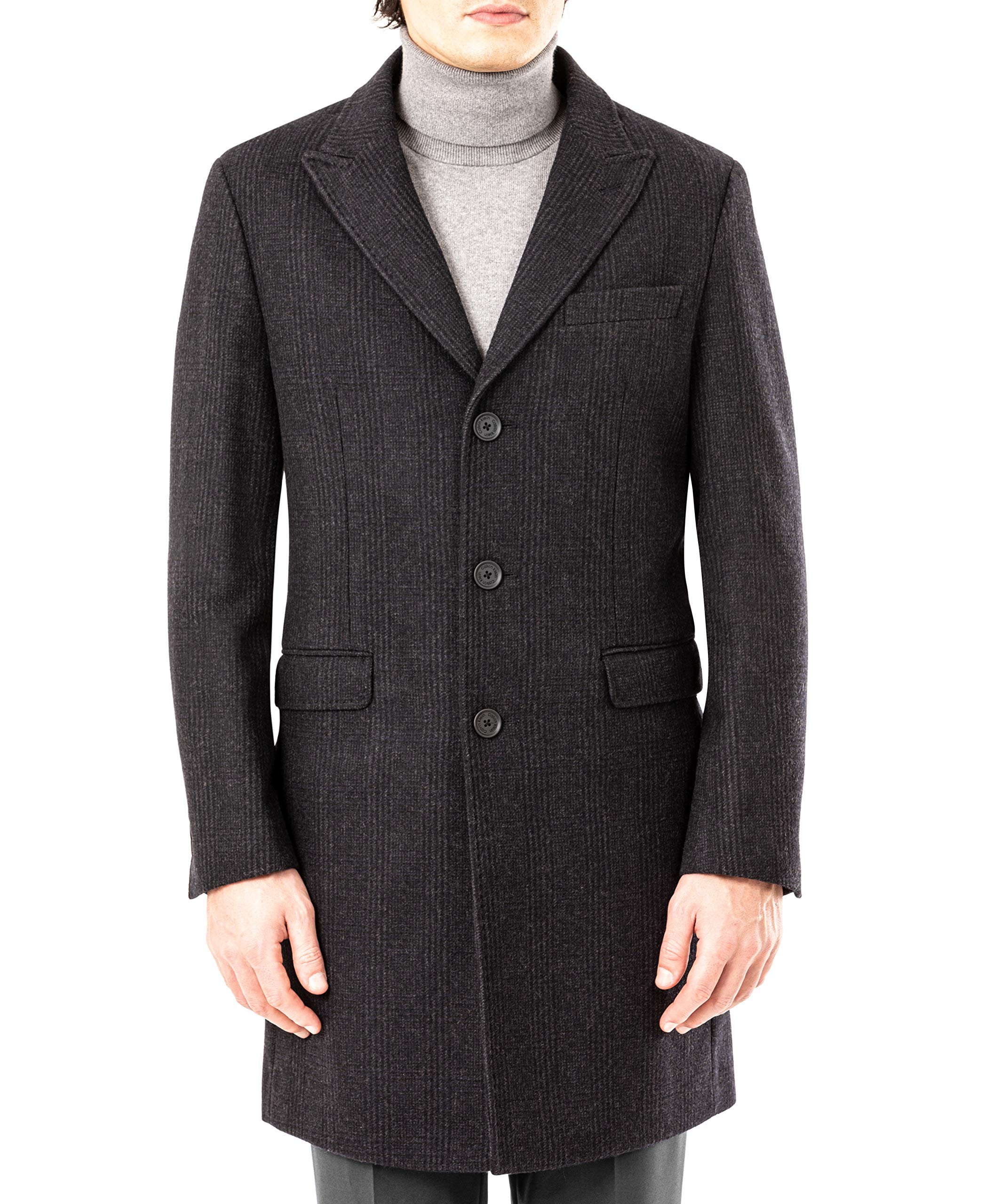 Calvin Klein Men's Slim Fit Overcoat