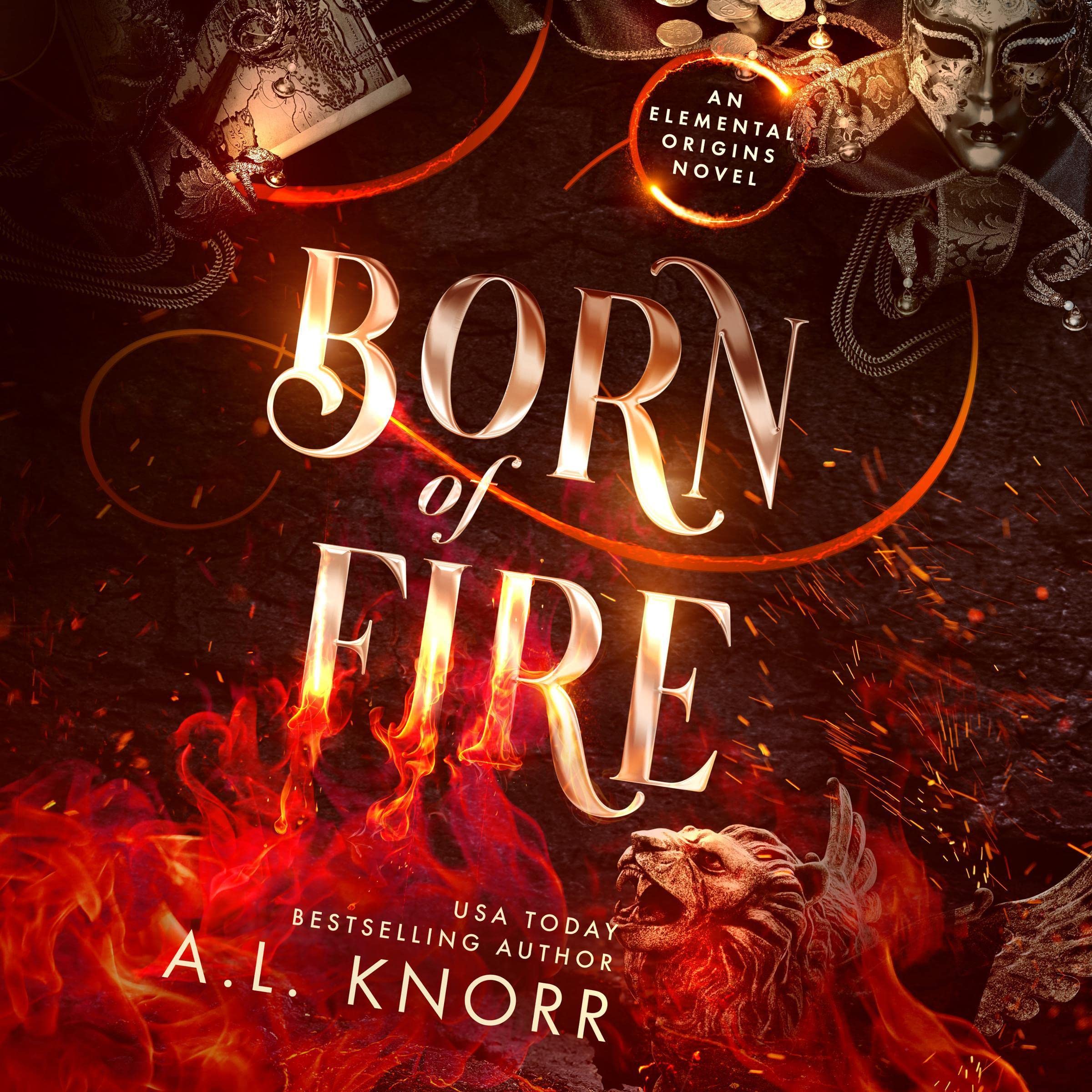 Cover art for Born of Fire