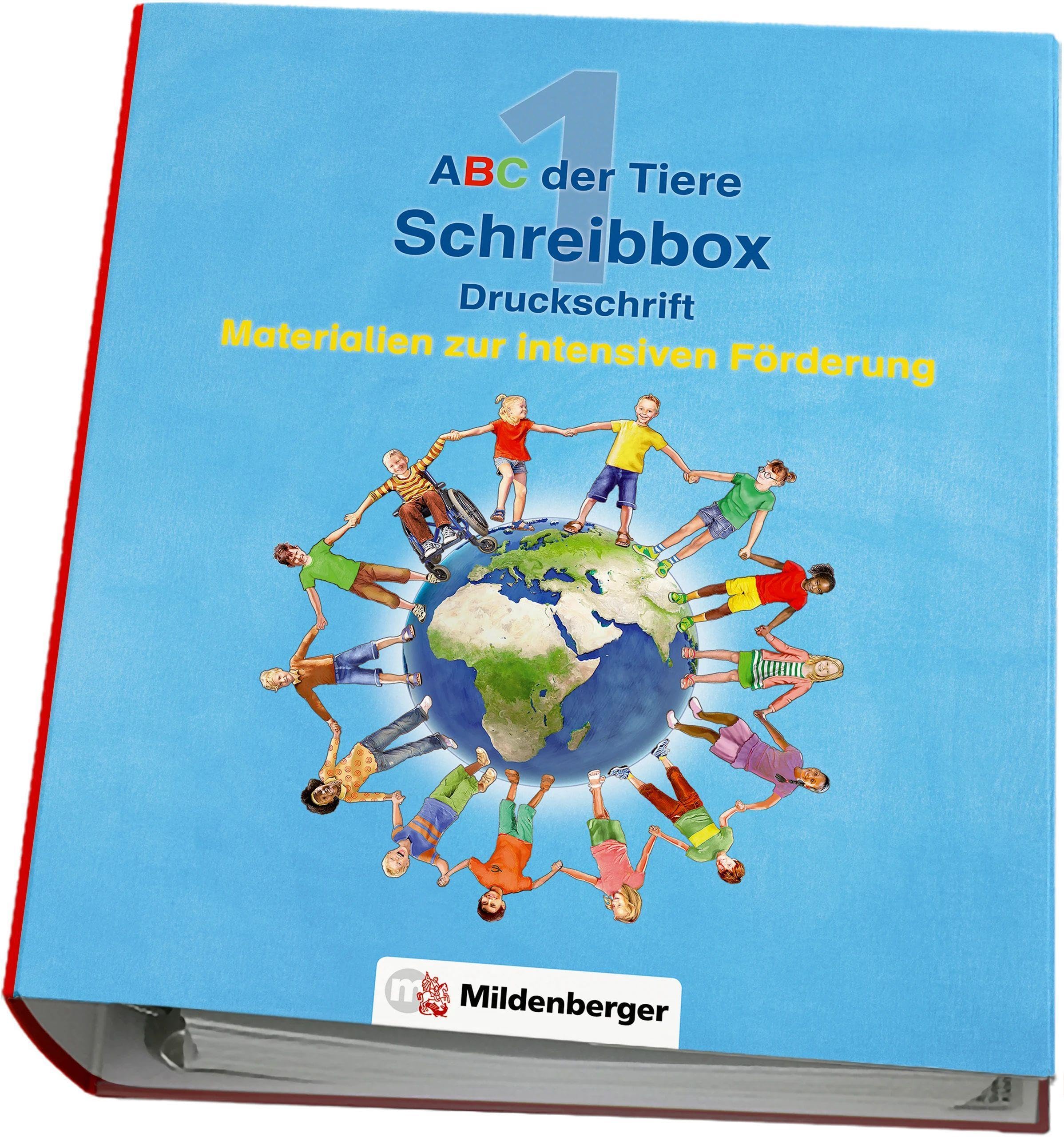 ABC der Tiere – Schreibbox, Druckschrift: Materialien zur intensiven Förderung