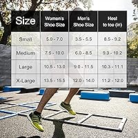 Vista 2 de CWVLC - Calcetines deportivos, hasta el tobillo, de compresión, acolchados, unisex, paquete variado