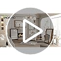 Amorho 22x30 Inch Bathroom Mirror Silver, Thick Metal Framed Wall Mirrors for Over Sink, Brushed Nickel Mirror Perfect for Bedroom, Living Room, Entryway, Rectangle (Horizontal/Vertical).