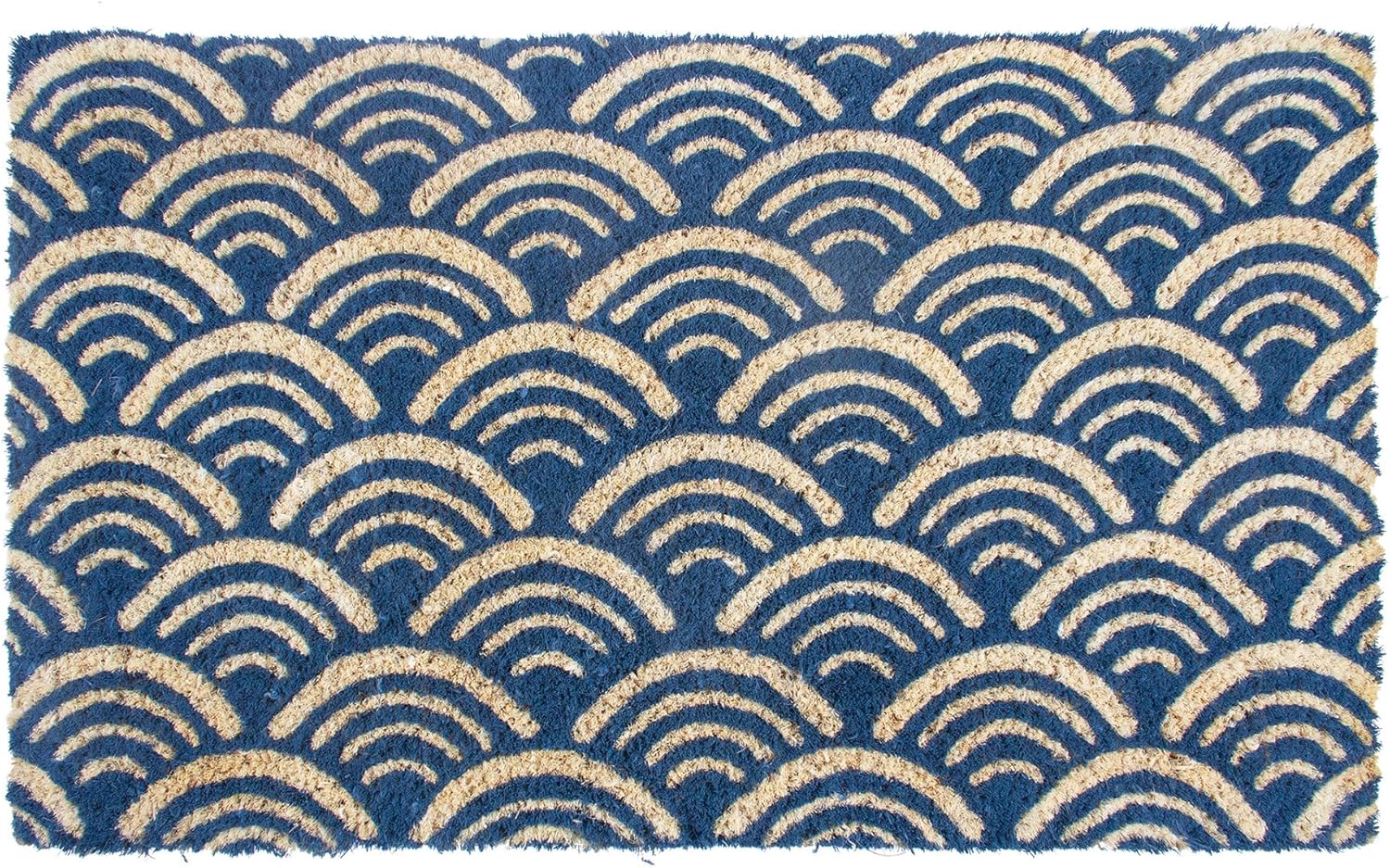 Handmade Doormat - Scalloped, 18x30