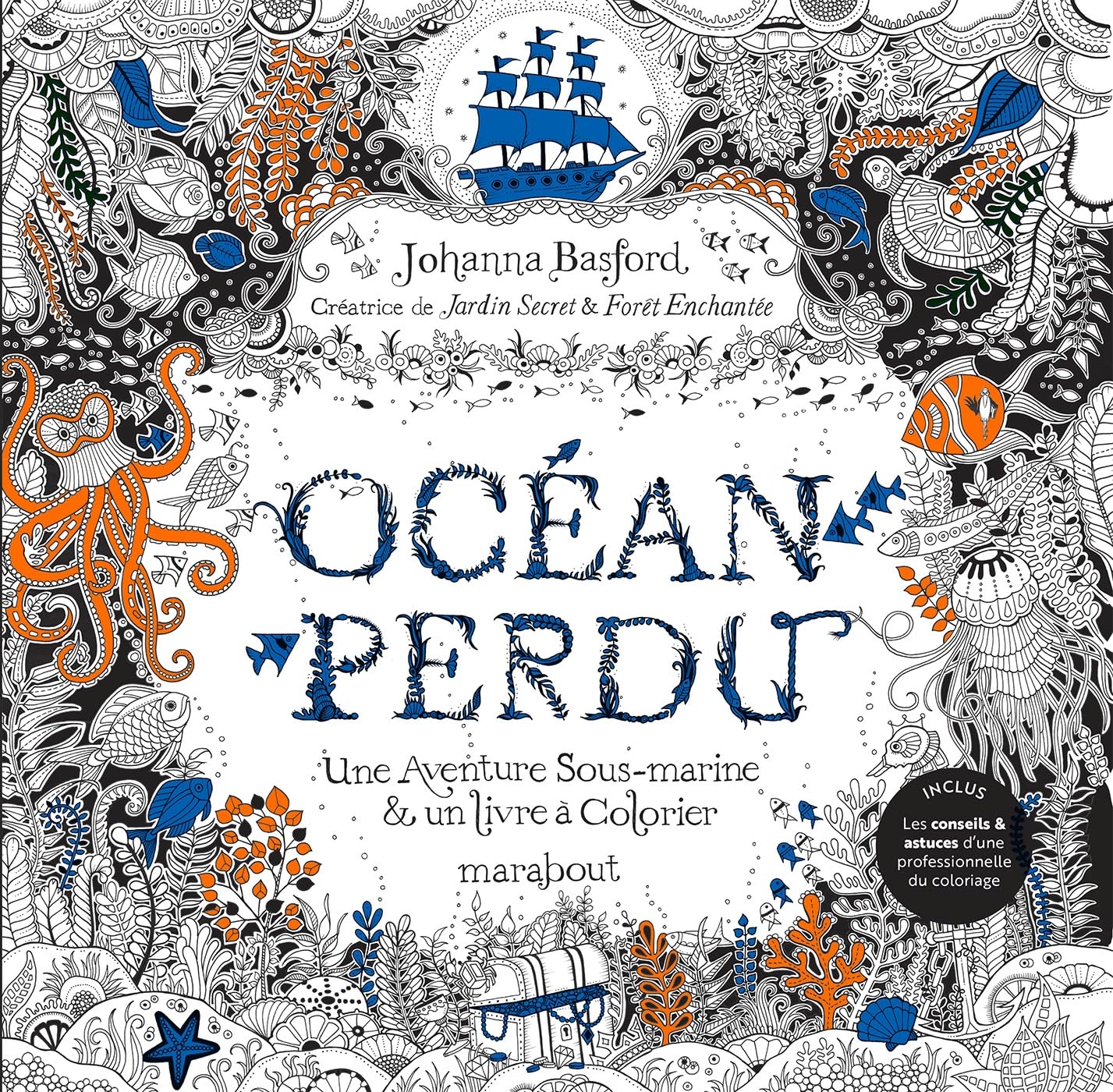 Océan Perdu: Une aventure sous-marine & un livre à colorier: 31612