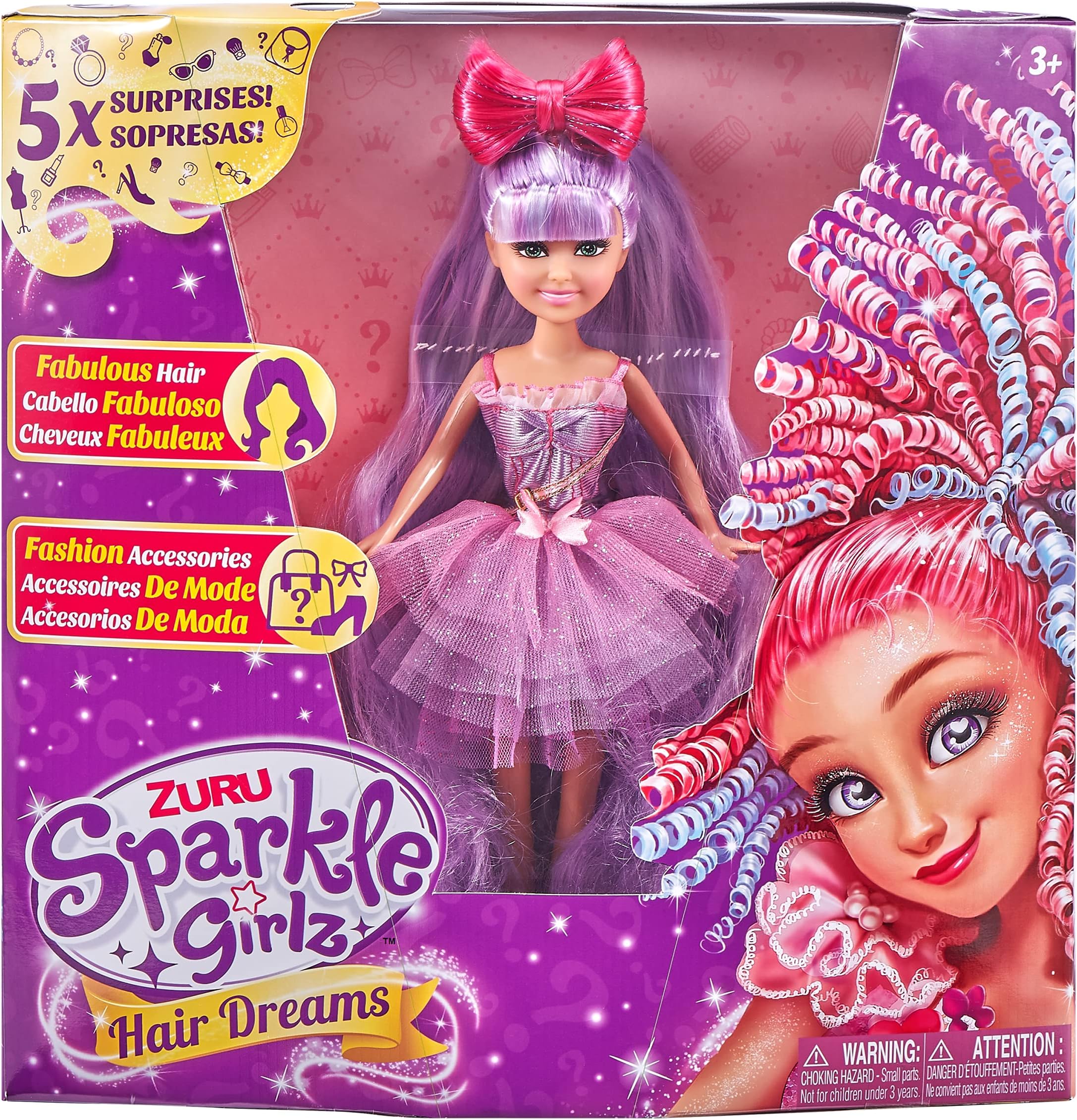 Hair Dreams Rainbow Fairy - 10.5" Doll by ZURU