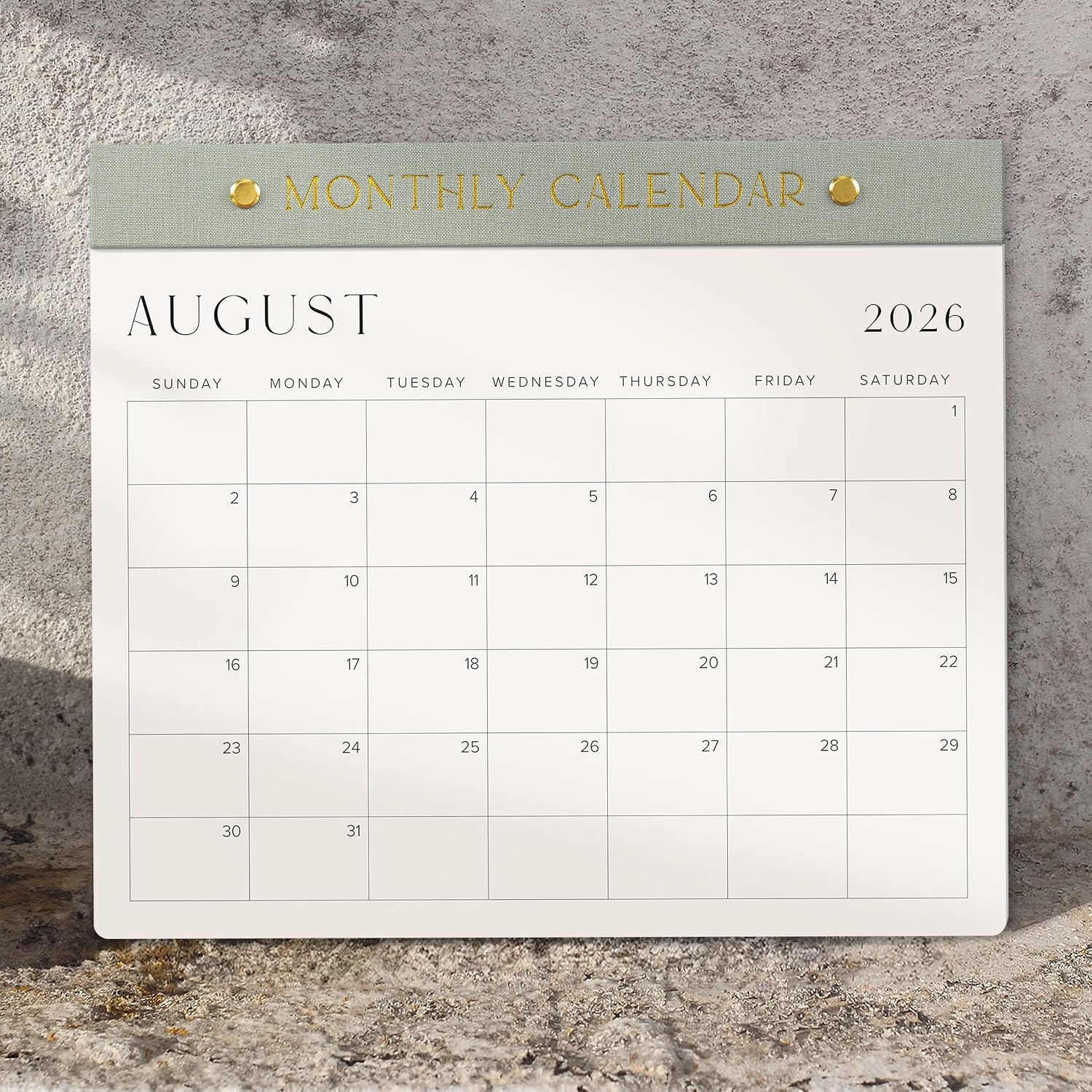 Beautiful 2026-2027 Magnetic Fridge Calendar - Runs June 2026 to Dec 2027