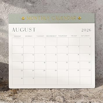 Beautiful 2026-2027 Magnetic Fridge Calendar - Runs June 2026 to Dec 2027