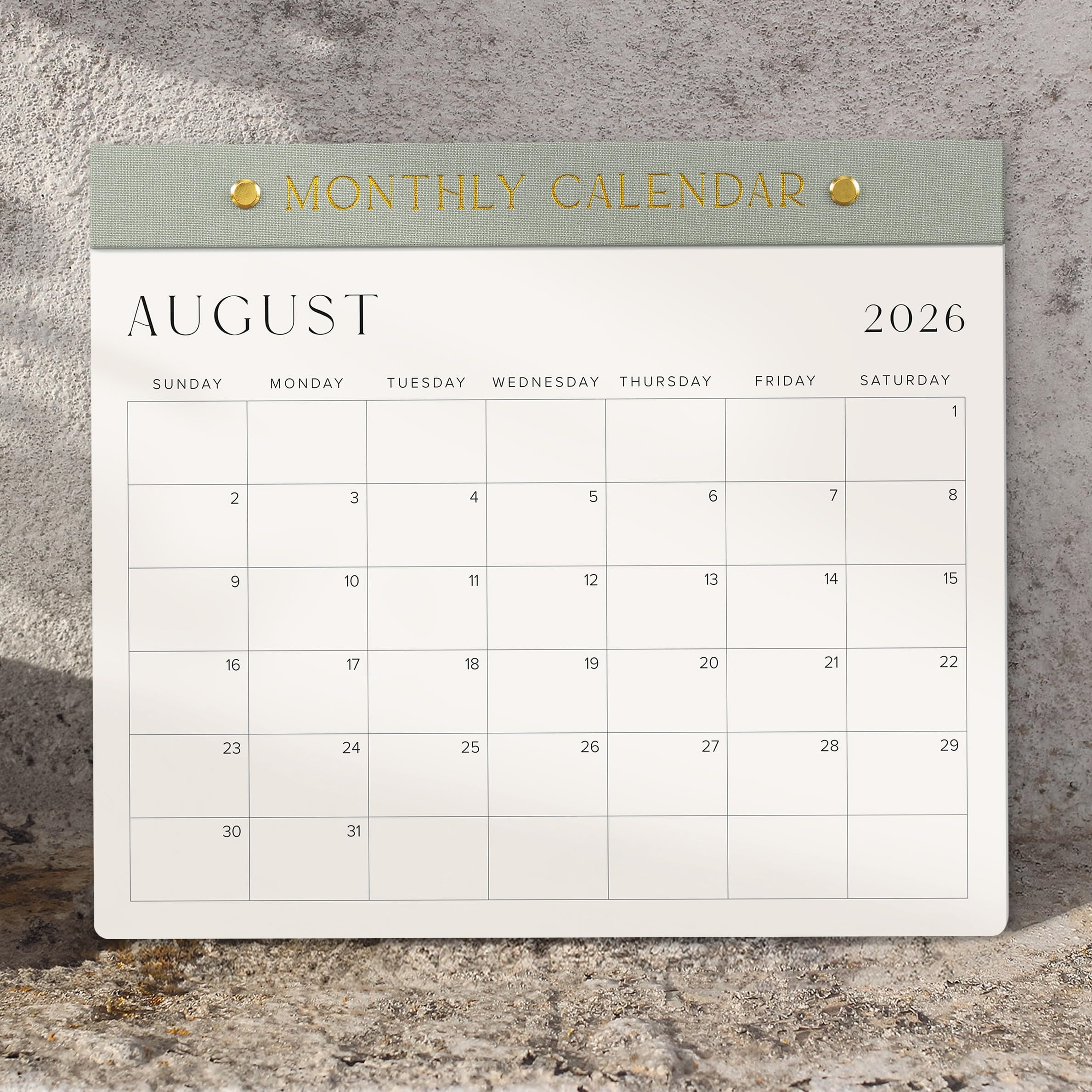 Beautiful 2026-2027 Magnetic Fridge Calendar - Runs From June 2026 Until December 2027 - The Perfect Monthly Refrigerator Paper Calendar for Easy Organizing