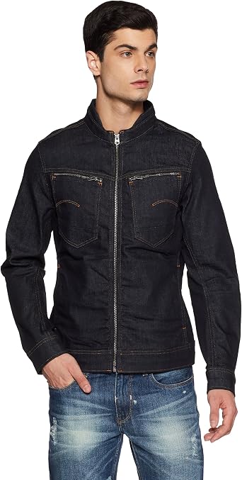 Arc Zip Deconstructed 3D Slim Jacket 