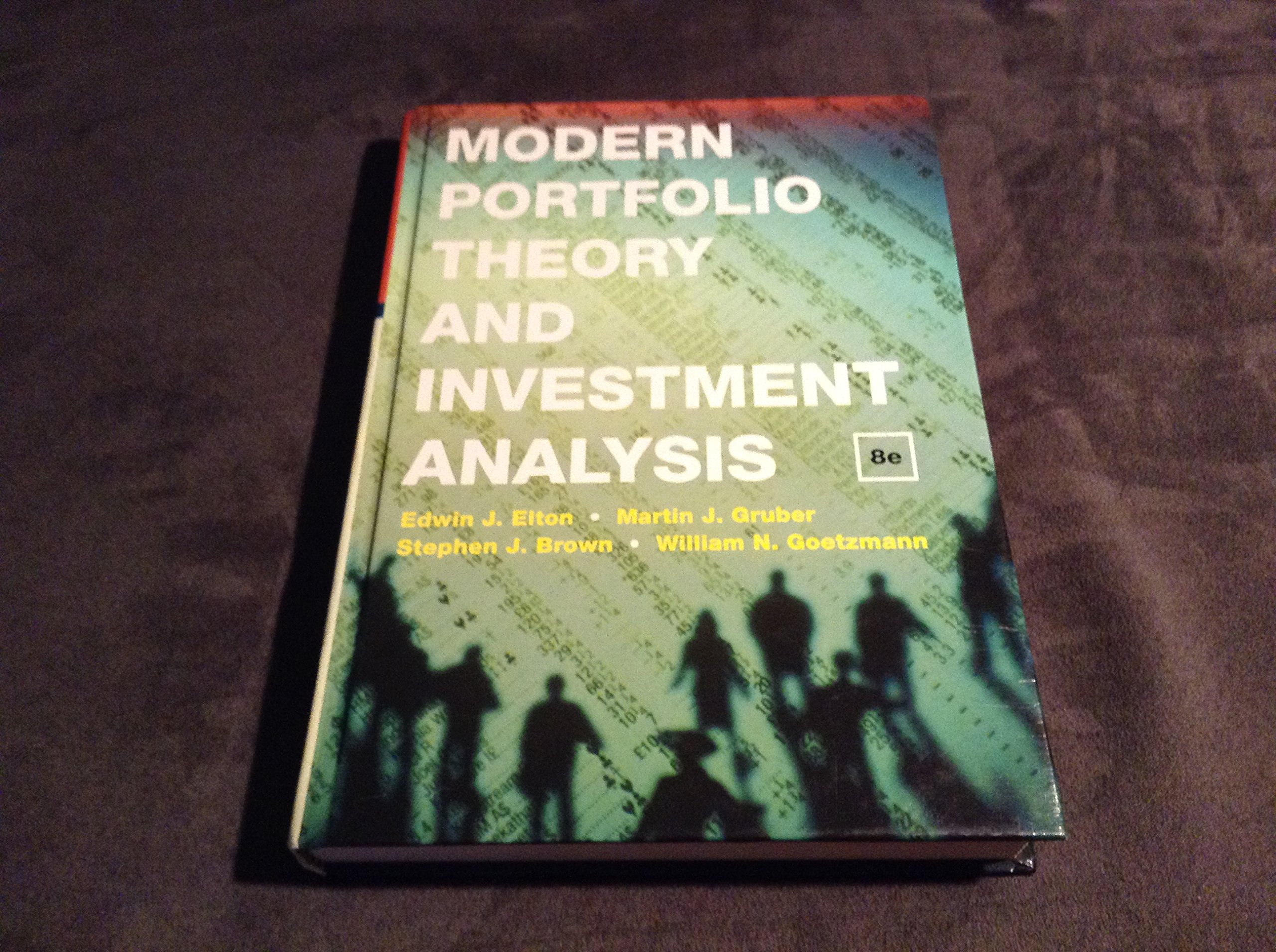 MODERN PORTFOLIO THEORY AND INVESTMENT ANALYSIS ELTON PDF visual data 4