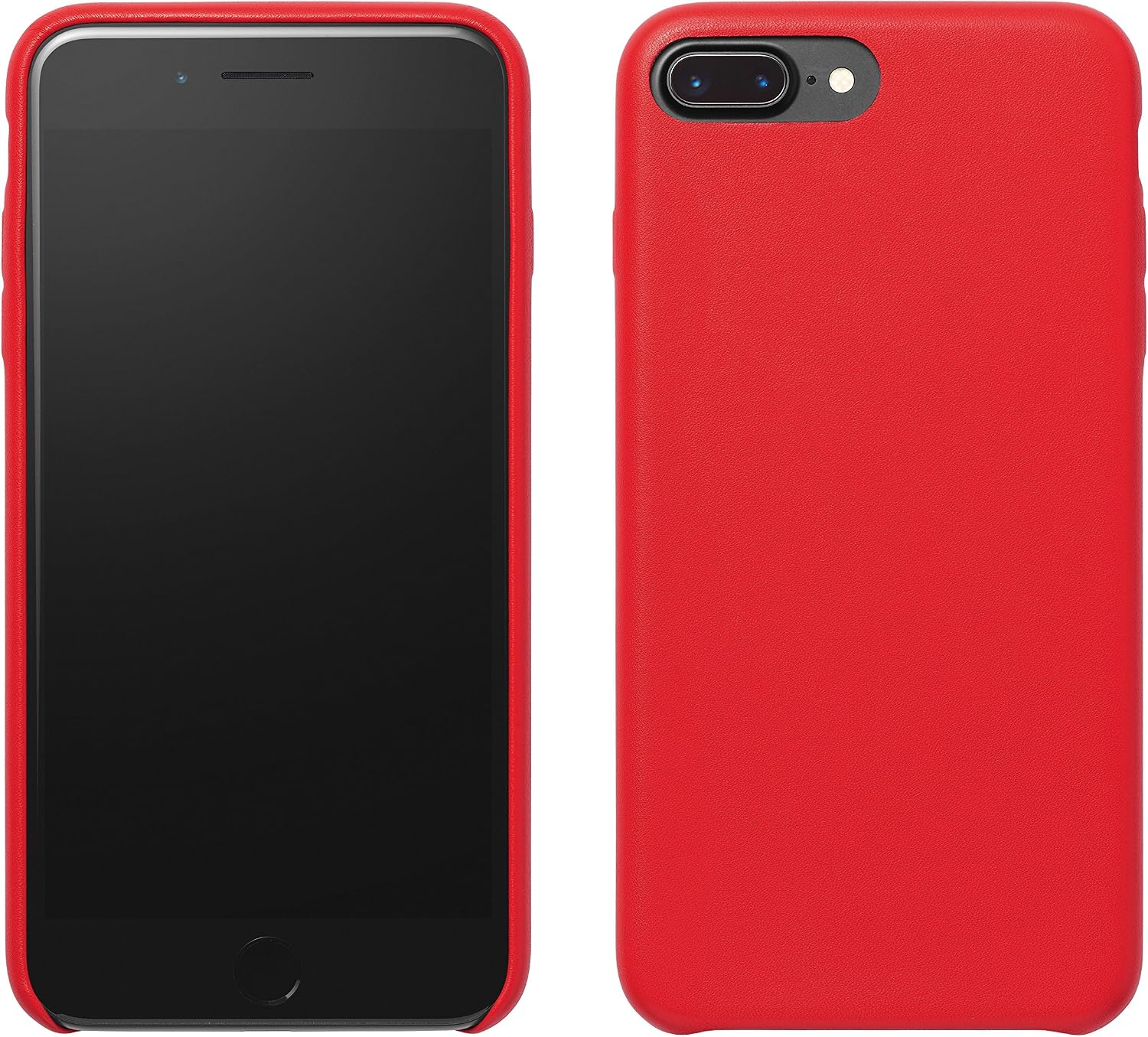 Amazon Basics Slim Case for iPhone 8 Plus / iPhone 7 Plus - Red