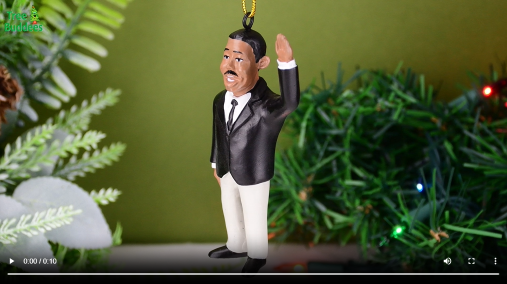 Amazon.com: Tree Buddees Martin Luther King Jr. MLK Christmas