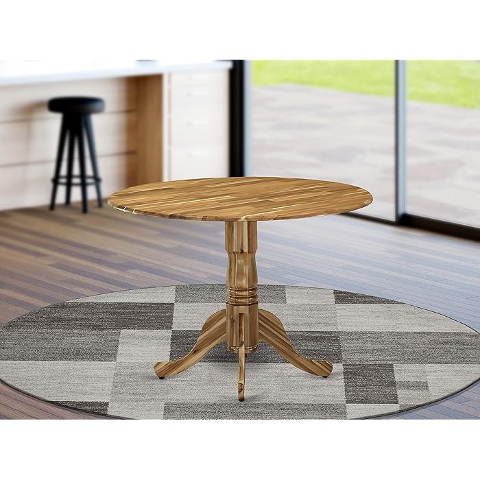 Buy East West Furniture DLTANATP Dublin Dining Table Made of Acacia