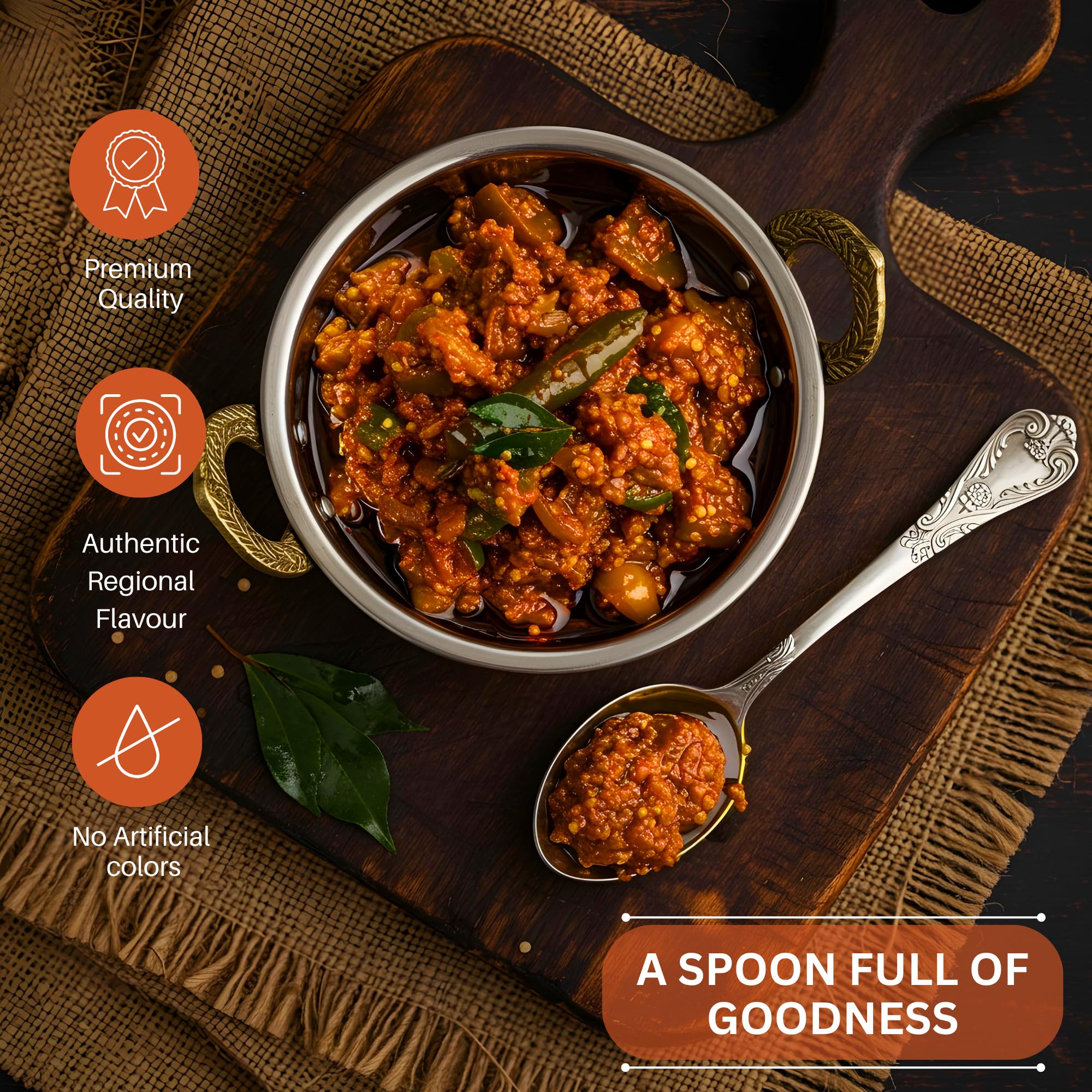 Nilon's Rangilo Rajasthan Mixed Pickle (475g) Homemade Aachar | Spicy & Tangy Pickle in Authentic Royal Rajasthan Style with Raw Mango, Lemon, Mustard Oil & Spices with No Added Artificial Colour 1