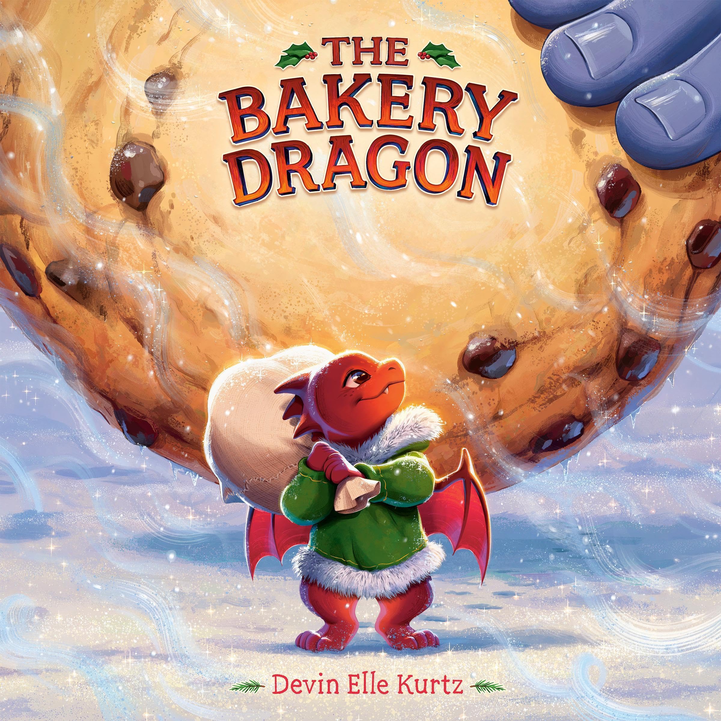 Cover art for The Bakery Dragon and the Giant Cookie