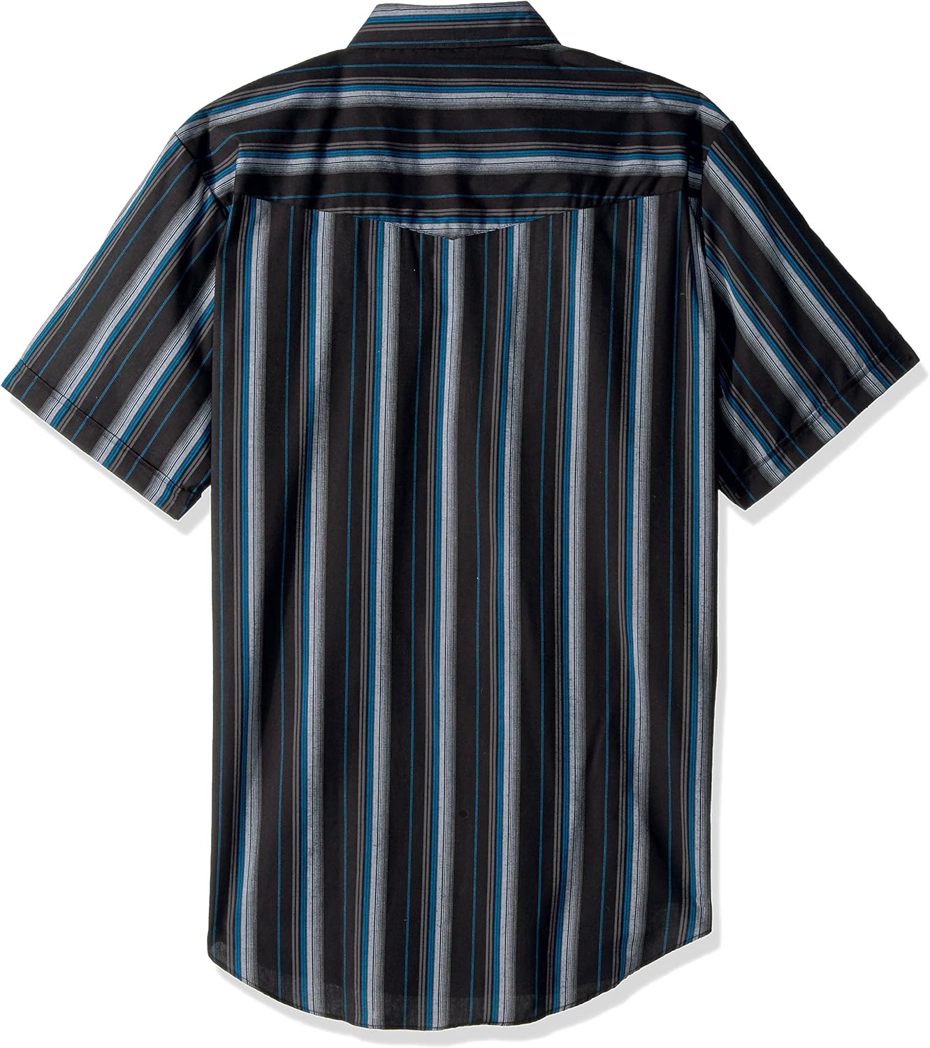 ELY Cattleman Mens Short Sleeve Stripe Western Shirt