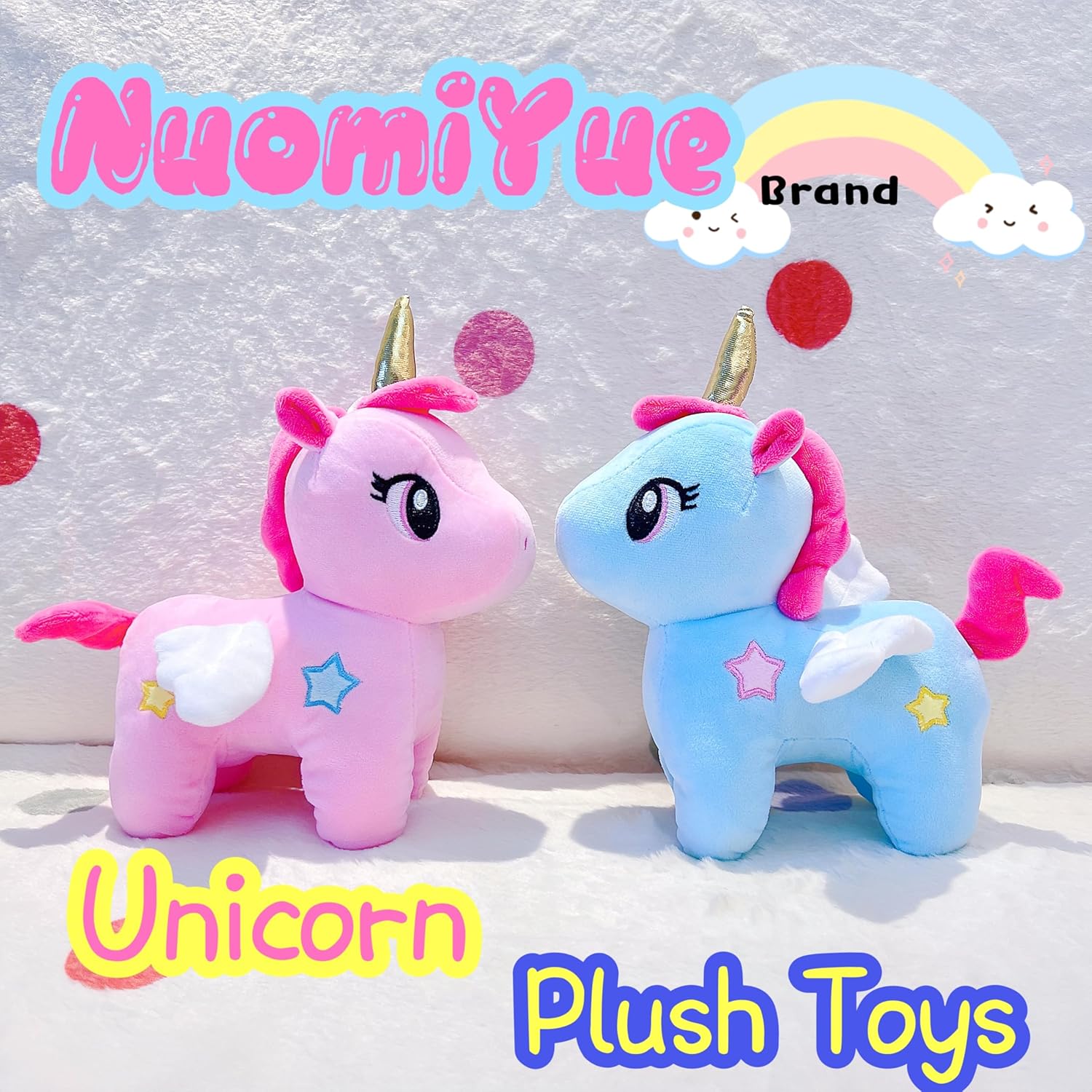 Pink Unicorn Stuffed Animal Plush Toys, Kawaii Plushies, Huggable and Cute Pink Plush Unicorn Toys Stuffed Animals for Girls, Boys, Birthday Gifts, Christmas Decorations, Valentines Day Gifts - Image 5