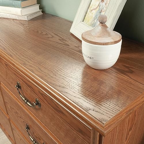 Miniatura 5 de Cómoda Sauder Orchard Hills de 6 cajones, Material Reciclado, Marrón