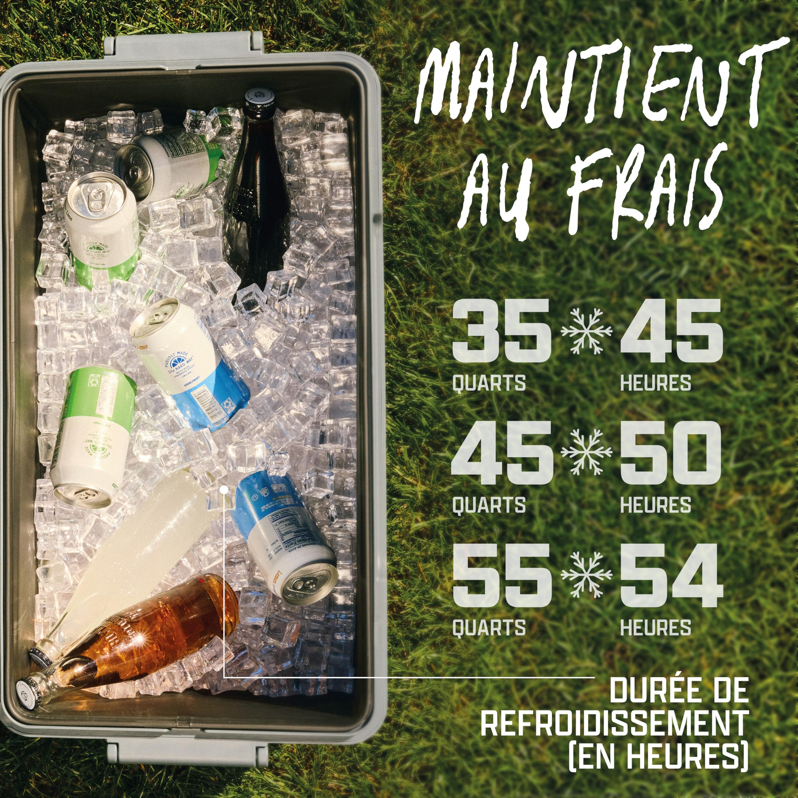 Coleman Snap 'N Go Glacière Rigide Pliable 52 | 42 | 33 litres
