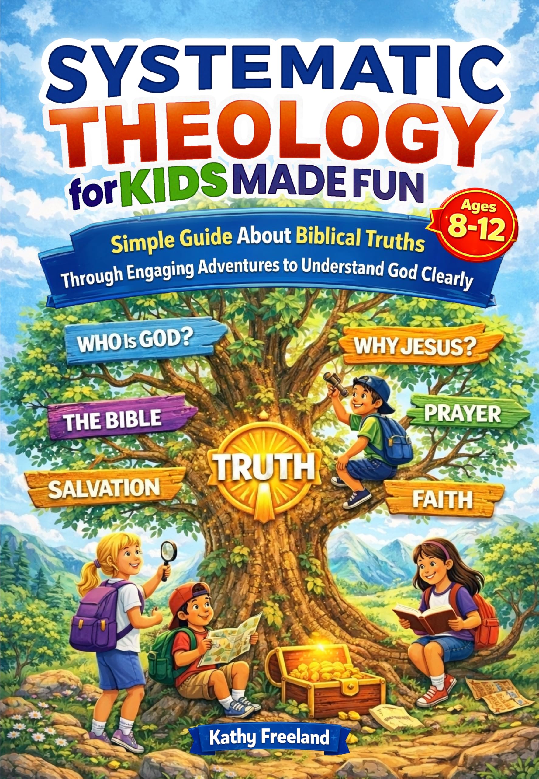 Systematic Theology for Kids Made Fun: Simple Guide About Biblical Truths Through Engaging Adventures to Understand God Clearly