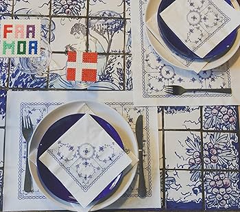 新品未使用　ロイヤルコペンハーゲンランチョンマット四枚セット 新品未使用ロイヤルコペンハーゲンランチョンマット四枚セット