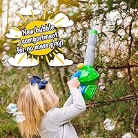 Vista 2 de Sunny Days Entertainment, juguete burbujero Sunzone en forma de soplador de hojas