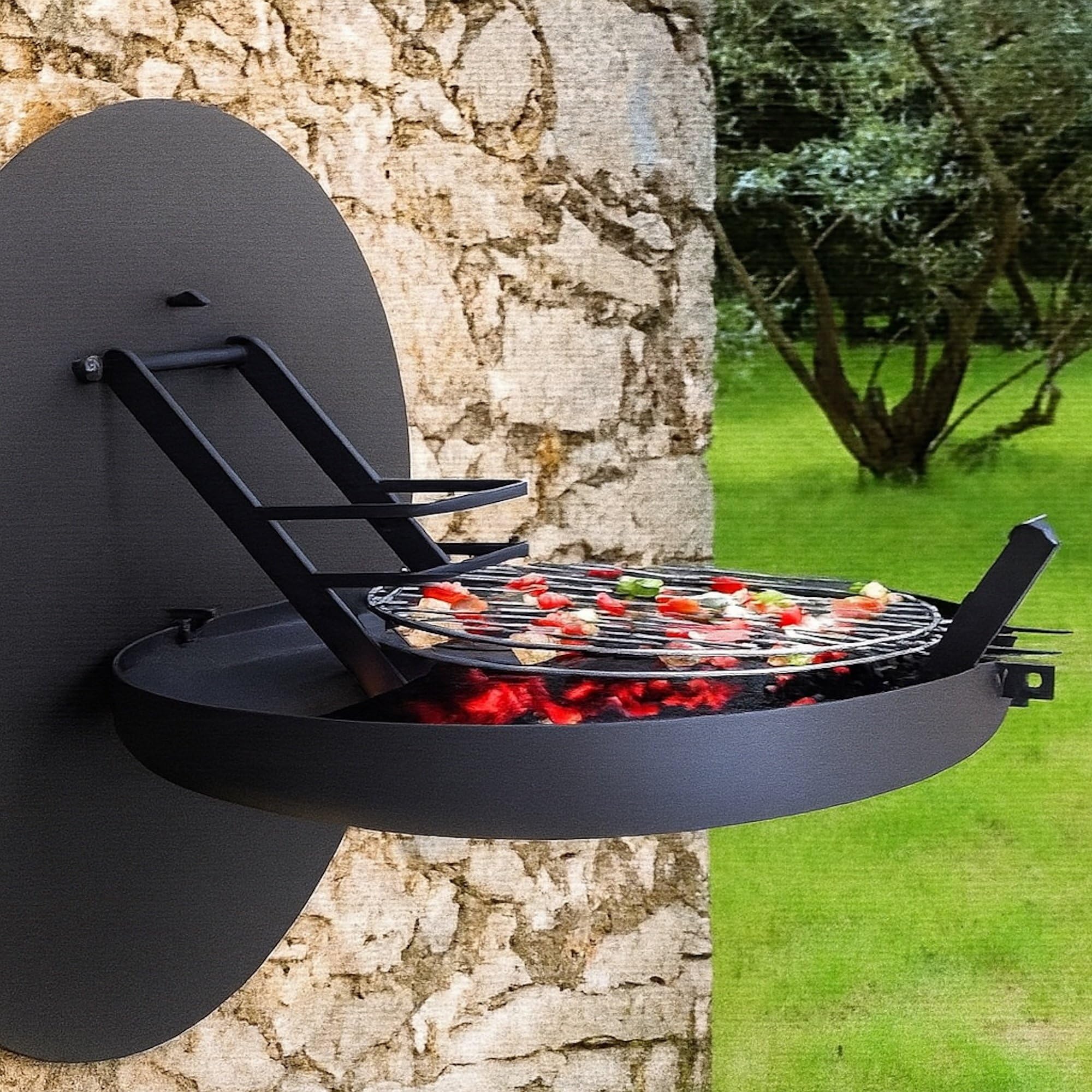 10Kg Pierre de Lave pour Barbecue à Gaz 25–75 mm – Chaleur Homogène et Cuisson sans Fumée, Idéale pour BBQ, Grills, Saunas et Aquariums - LordsWorld